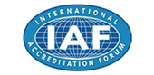 IAF certified firm
